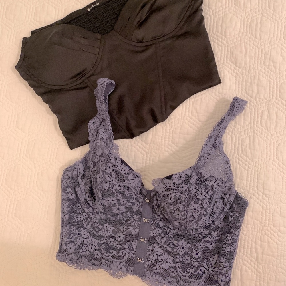 Victoria’s Secret Purple/Blue Lace Bralette Bundle
